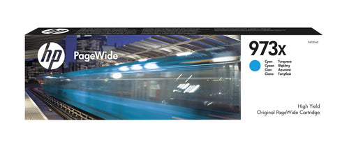 HP 973X High Yield Cyan Original PageWide Cartridge - Guards On Duty Shop & Security Guards
