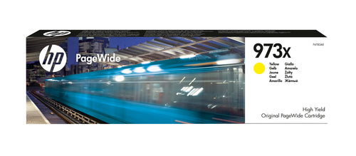 HP 973X High Yield Yellow Original PageWide Cartridge - Guards On Duty Shop & Security Guards
