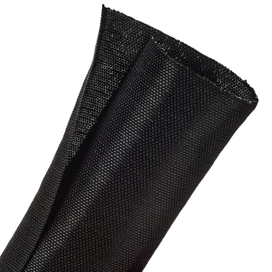 1m Woven Split Wrap 50.8mm Black (f6w2.00bk) — Techflex | Guards on Duty Shop