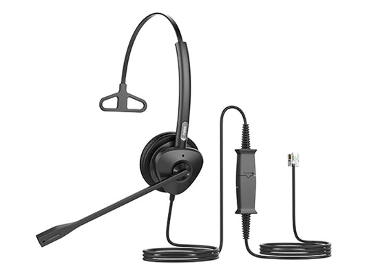 Fanvil Monaural RJ9 Headset with Microphone - Guards On Duty Shop & Security Guards