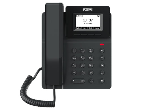 Fanvil 2SIP Gigabit Entry Level PoE VoIP Phone - Guards On Duty Shop & Security Guards