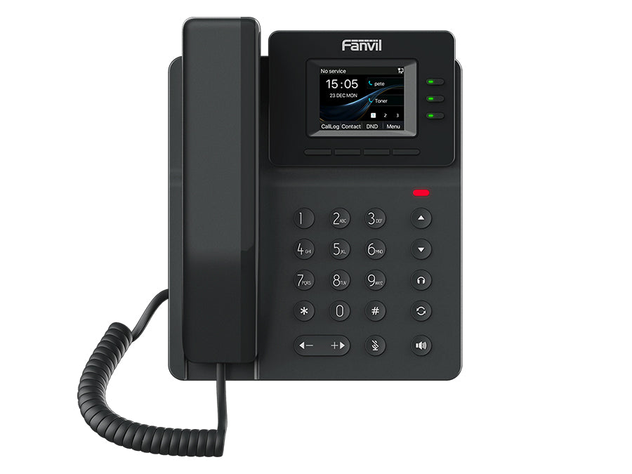 Fanvil 4SIP Fast Ethernet Colour Screen PoE WiFi 6 VoIP Phone - Guards On Duty Shop & Security Guards
