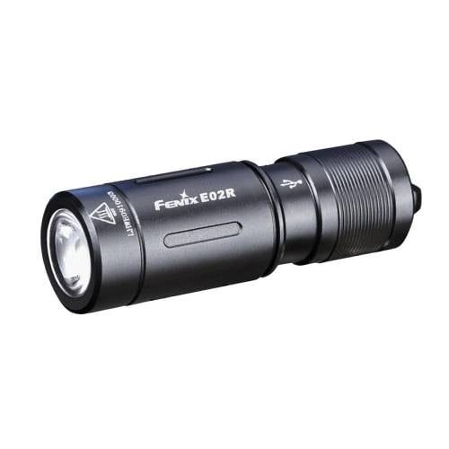 FENIX E02R LED FLASHLIGHT BLACK - Guards On Duty Shop