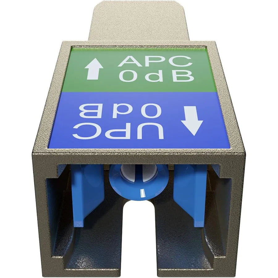 SC-APC to SC-UPC Fiber Adapter