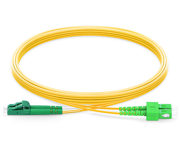 UltraLAN Fiber Flylead LC-SC APC SM Duplex (1Meter)