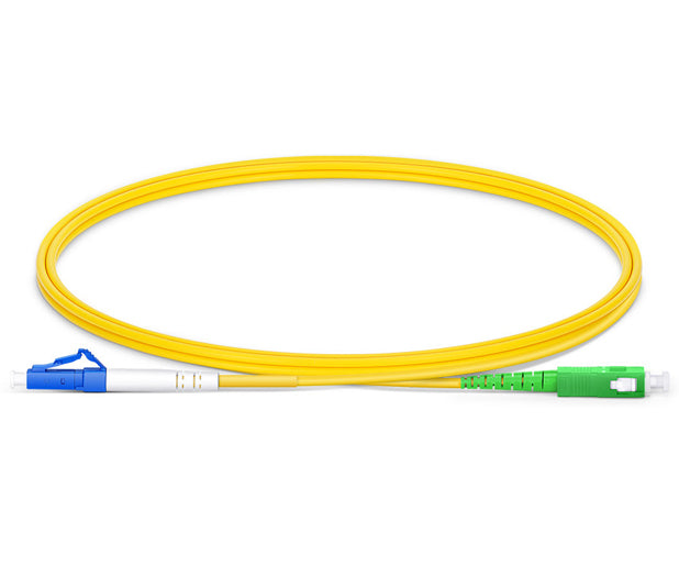 UltraLAN Fiber Flylead LC UPC – SC APC SM Simplex (1Meter)