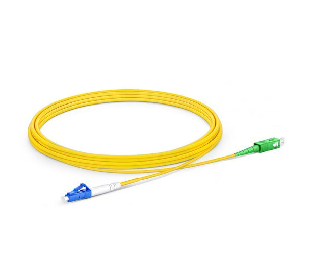 UltraLAN Fiber Flylead LC UPC – SC APC SM Simplex (1Meter)