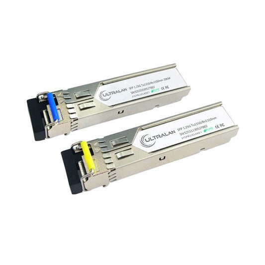 UltraLAN SFP BiDi Module Pair – SM 3KM 1310/1510nm