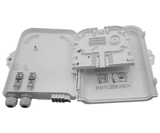 UltraLAN Fiber Termination Box (8port) & Installation Pack