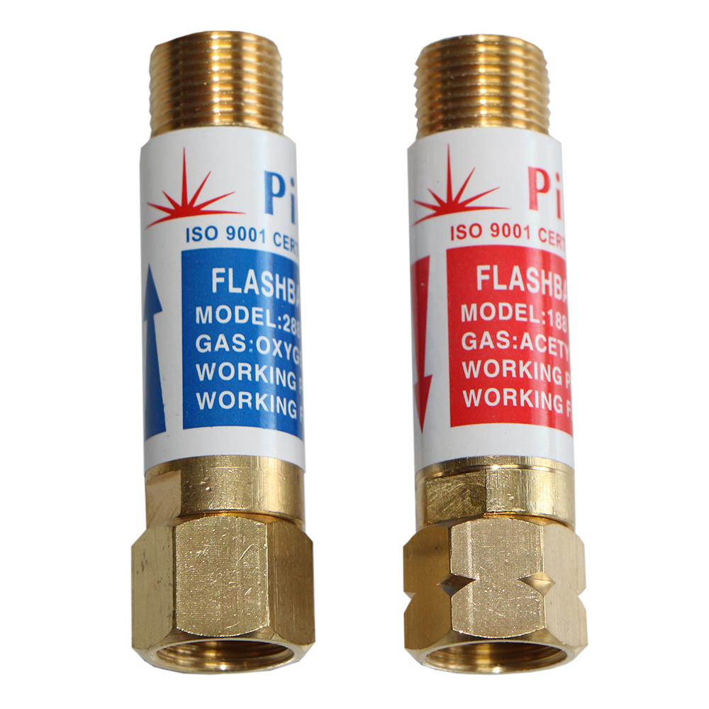 Pinnacle Flash Back Arrestor Acetylene Regulator 3/8"