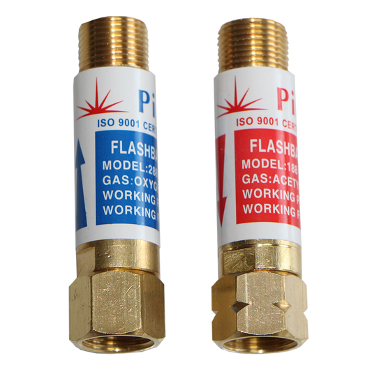 Pinnacle Flash Back Arrestor Acetylene Regulator 3/8"