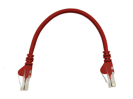 Linkbasic 22cm UTP Cat5e Flylead Red - Guards On Duty Shop & Security Guards