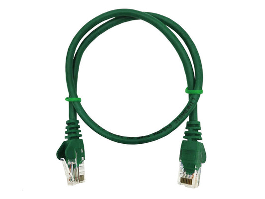 Linkbasic 50cm UTP Cat5e Flylead Green - Guards On Duty Shop & Security Guards