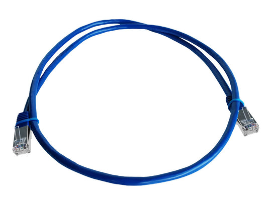 Linkbasic 1 Metre FTP Cat5e Flylead Blue - Guards On Duty Shop & Security Guards