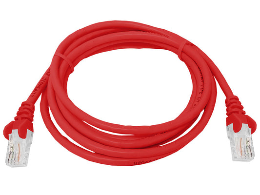 Linkbasic 2 Metre UTP Cat5e Flylead Red - Guards On Duty Shop & Security Guards