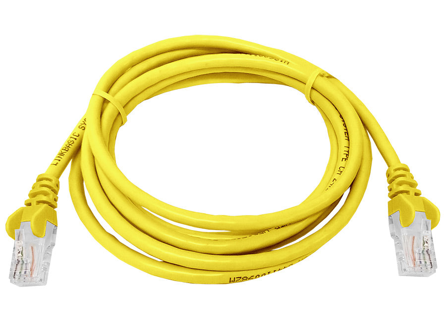 Linkbasic 2 Metre UTP Cat5e Flylead Yellow - Guards On Duty Shop & Security Guards