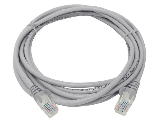 Linkbasic 3 Metre UTP Cat5e Flylead Grey - Guards On Duty Shop & Security Guards