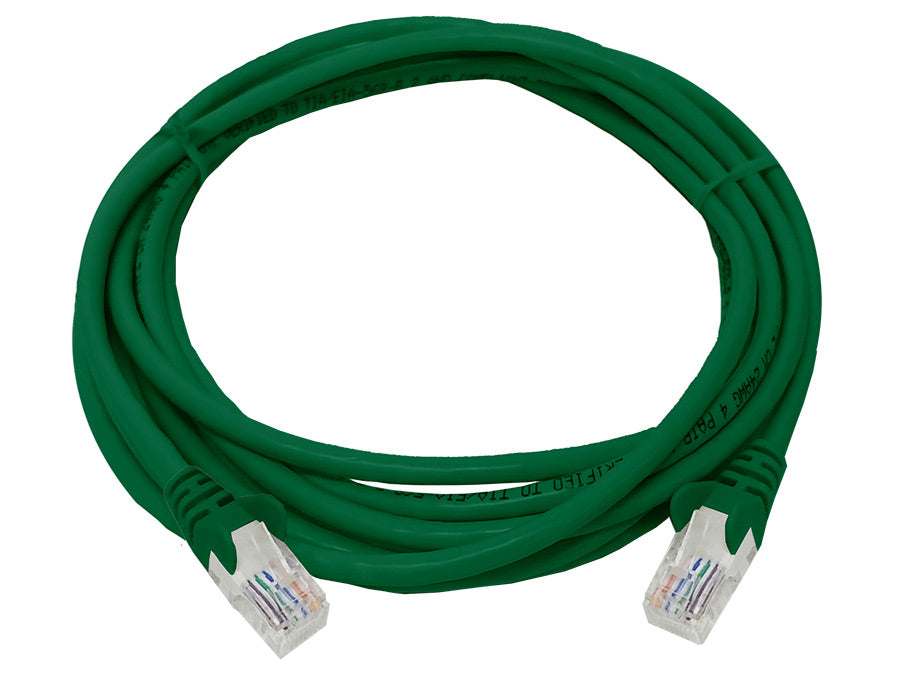 Linkbasic 3 Metre UTP Cat5e Flylead Green - Guards On Duty Shop & Security Guards