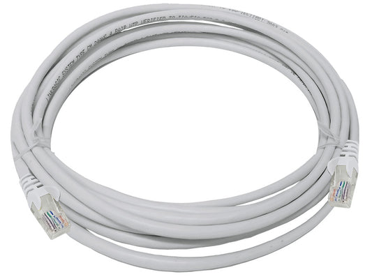 Linkbasic 5 Metre UTP Cat5e Flylead Grey - Guards On Duty Shop & Security Guards