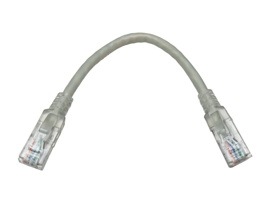 Linkbasic 22cm UTP Cat6 Flylead Grey - Guards On Duty Shop & Security Guards