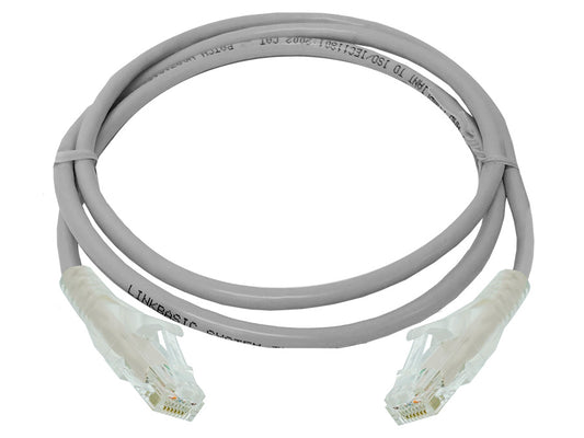 Linkbasic 1 Metre UTP Cat6 Flylead Grey - Guards On Duty Shop & Security Guards