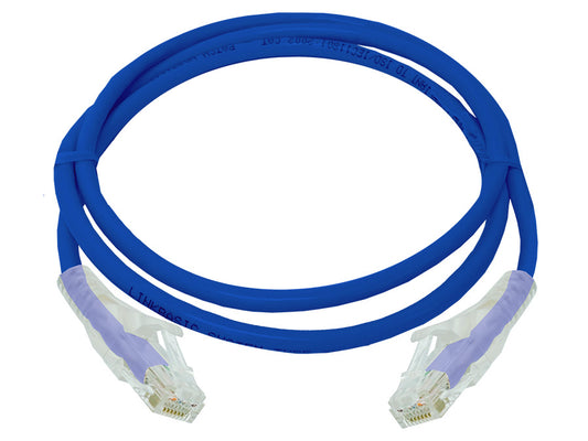 Linkbasic 1 Metre UTP Cat6 Flylead Blue - Guards On Duty Shop & Security Guards