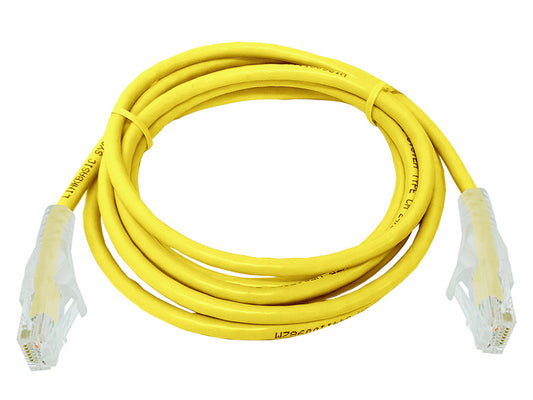 Linkbasic 2 Metre UTP Cat6 Flylead Yellow - Guards On Duty Shop & Security Guards