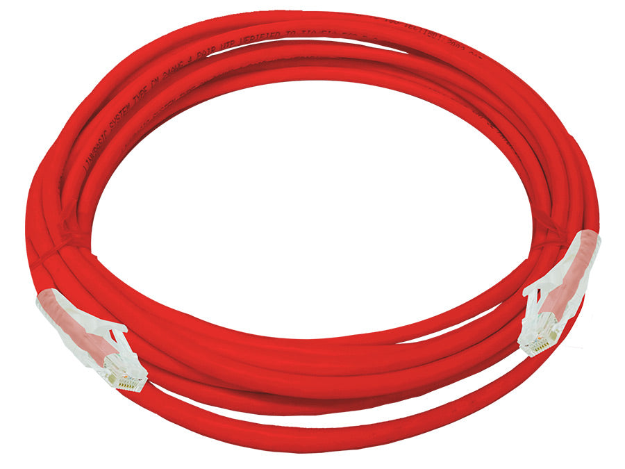 Linkbasic 5 Metre UTP Cat6 Flylead Red - Guards On Duty Shop & Security Guards