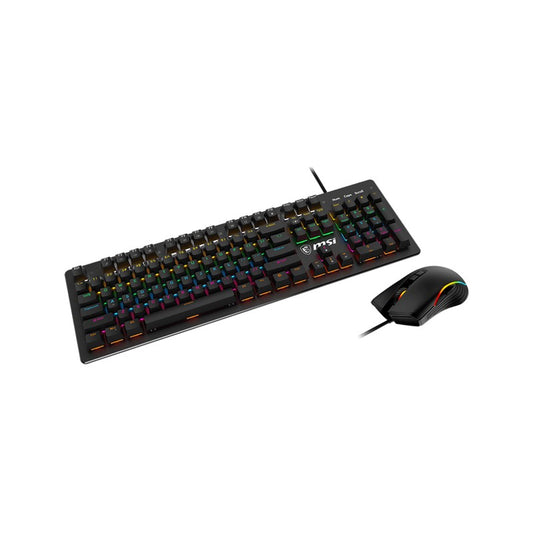 Msi FORGE GK300 COMBO - MSI FORGE GK300 COMBO GAMING RGB Mechanical Keyboard & Forge GM300 Mouse Set, Anti-Ghosting, 7200 DP