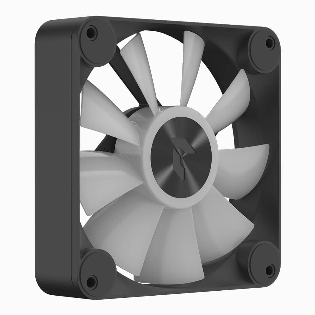 Aerocool APNX FP1-R 120mm PWM ARGB Fan - Black - 3 pack with Hub