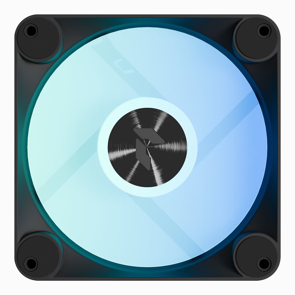 Aerocool APNX FP1-R 120mm PWM ARGB Fan - Black.
