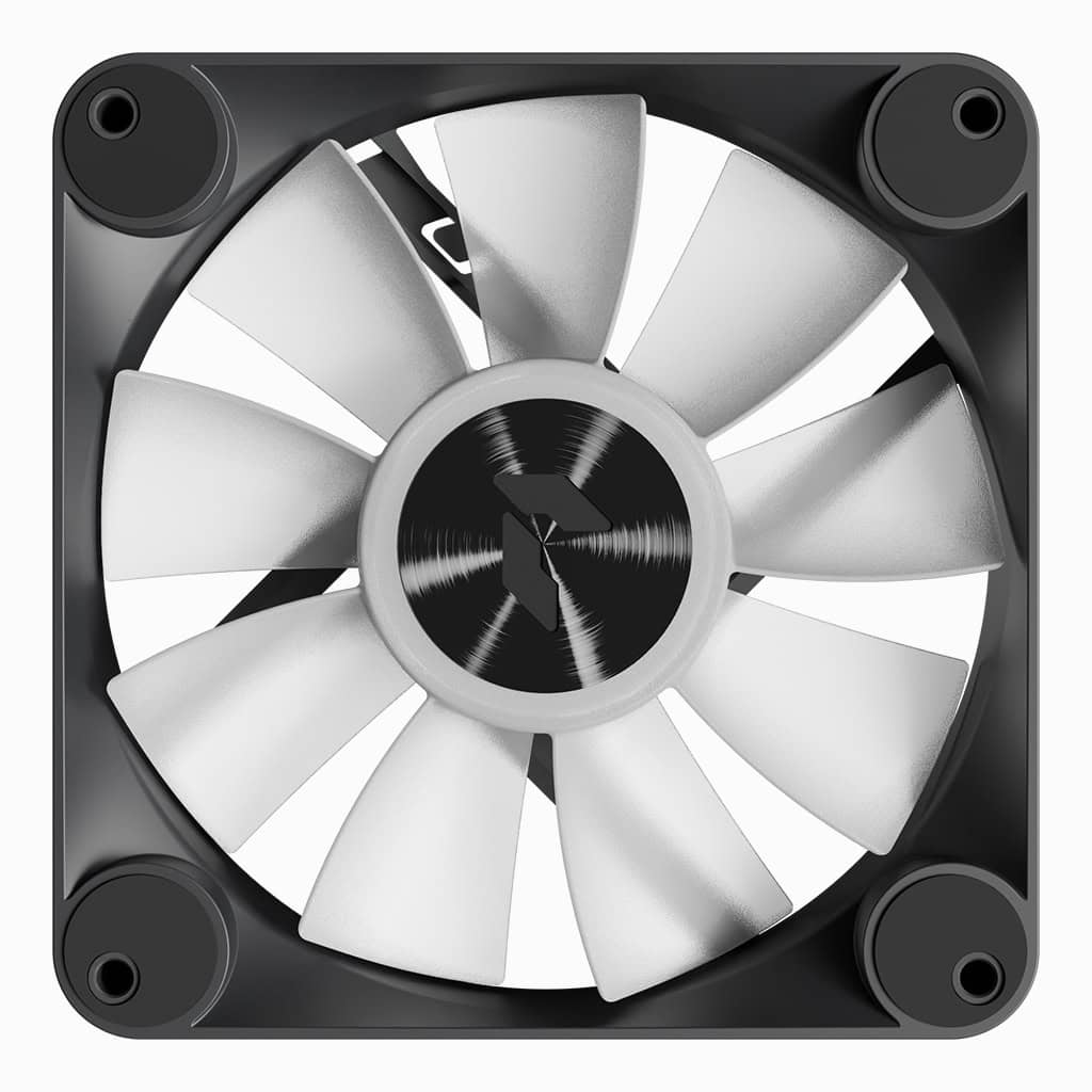 Aerocool APNX FP1-R 120mm PWM ARGB Fan - Black.