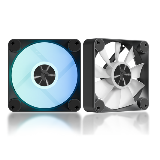 Aerocool APNX FP1-R 120mm PWM ARGB Fan - Black.