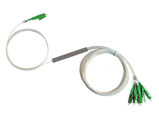 Linkbasic Fibre Splitter Blockless LC APC SM 1-8 - Guards On Duty Shop & Security Guards