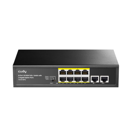 Cudy 10-Port Unmanaged PoE+ Switch - Guards On Duty Shop & Security Guards