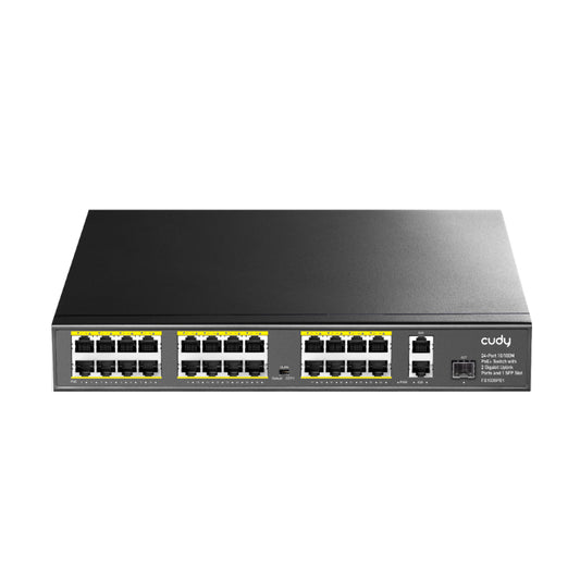 Cudy 24-Port Unmanaged POE Switch - Rack Mount - Guards On Duty Shop & Security Guards