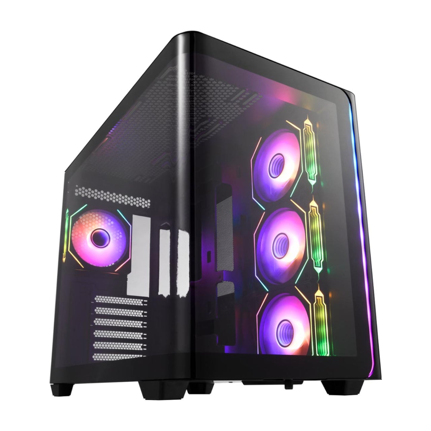 FSP M580 ATX Gaming Chassis - Black - Guards On Duty Shop & Security Guards