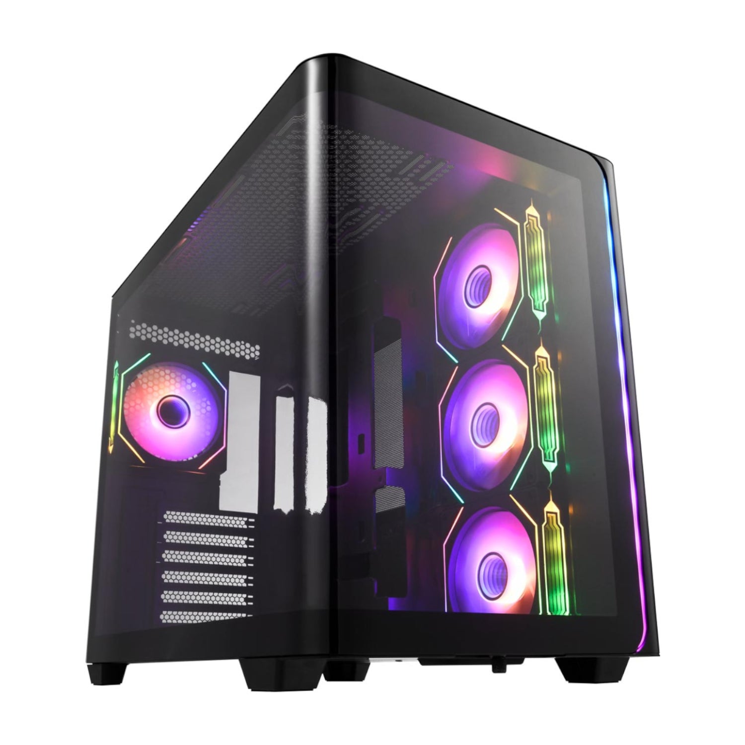 FSP M580 ATX Gaming Chassis - Black - Guards On Duty Shop & Security Guards