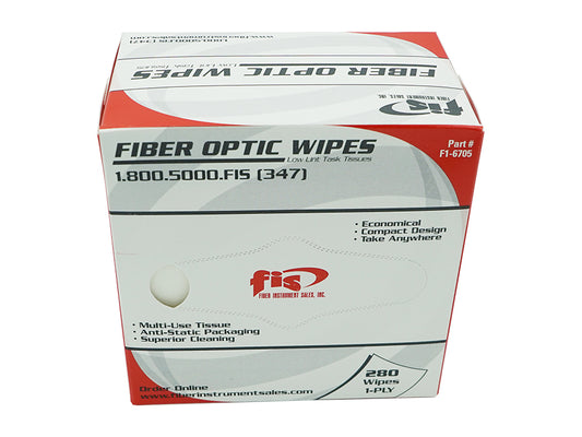 Fibre Optic Wipes Low Lint Tissues - Guards On Duty Shop & Security Guards