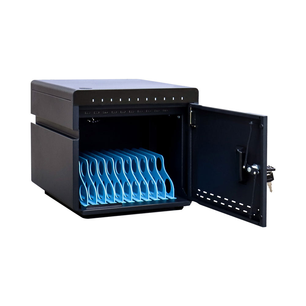 10-way Charging Cabinet, Single Door Usb - Black* — Lucktech | Guards on Duty Shop