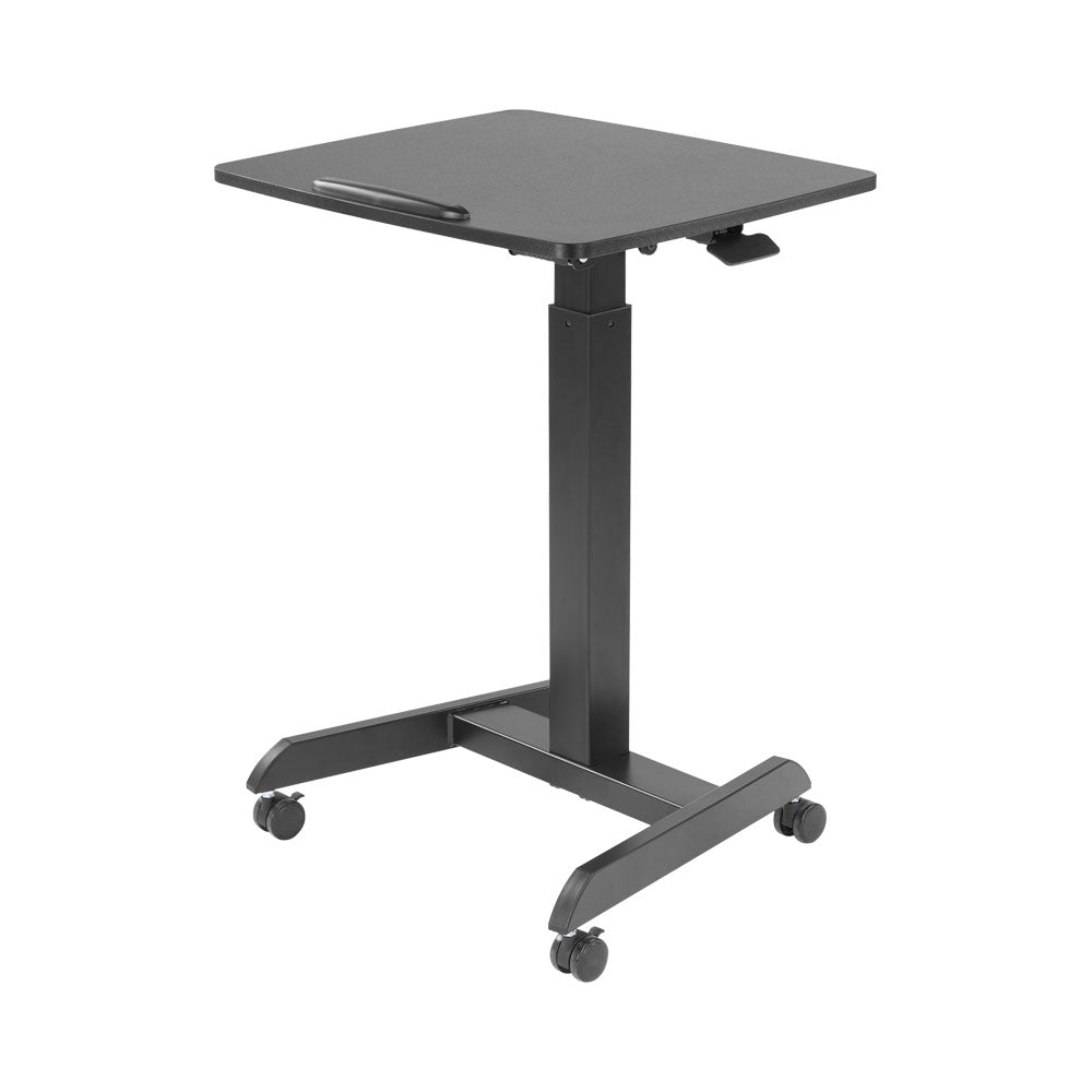 Linkqnet Brackets Brk-fws07-5 Height Adjustable Mobile Workstation with Paddle Lever and Tiltable Desktop — LinkQnet | Guards on Duty Shop