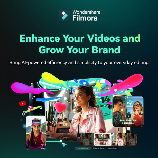 Wondershare Filmora AI Credits - 100 000 Credits (Digital Annual License) - Guards On Duty Shop & Security Guards