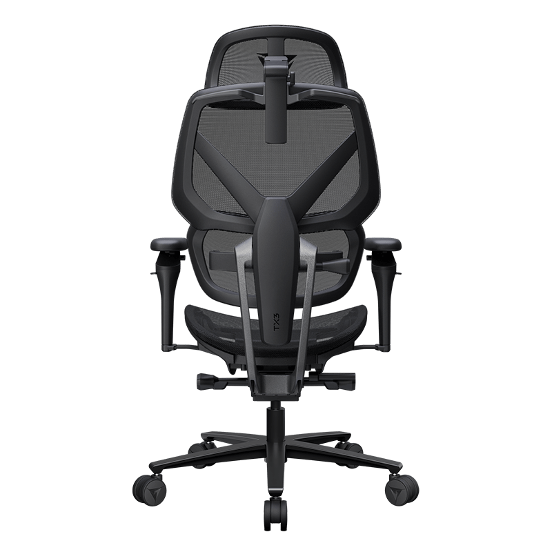 Thunderx3 Flex Pro Ergonomic Chair - Mesh Black (TEGC-3076101.12).