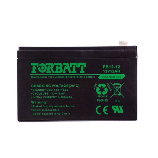 Forbatt 12Volt 12AH Battery