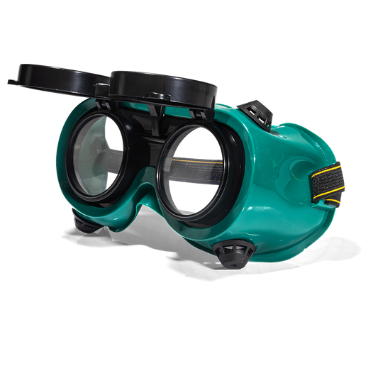 Pinnacle Flip Front Goggle for Gas Welding (Round Lens)