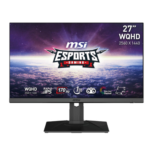 MSI G272QPF 27" WQHD IPS 170Hz 1ms Flat Gaming Monitor - Guards On Duty Shop & Security Guards
