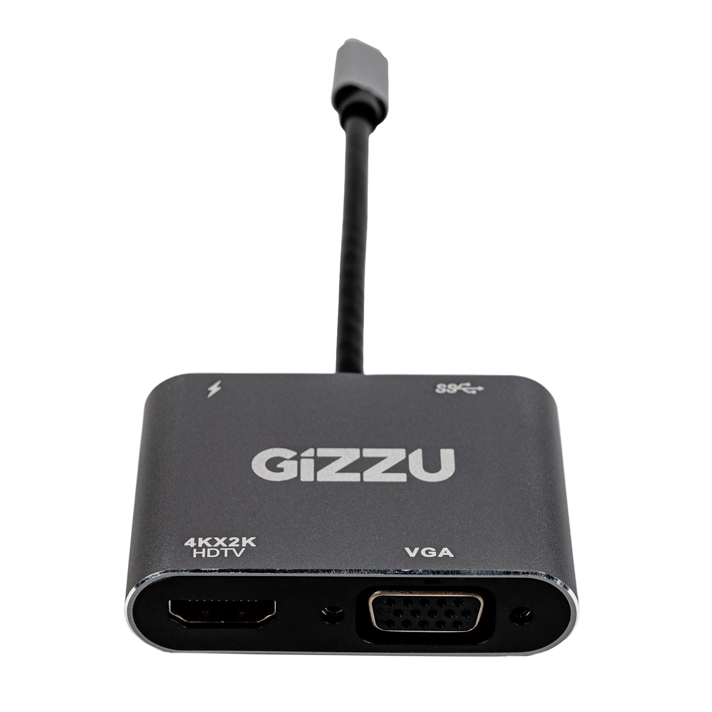 Gizzu 4-in-1 Type-C to HDMI/VGA/USB3.0 Hub - Guards On Duty Shop & Security Guards