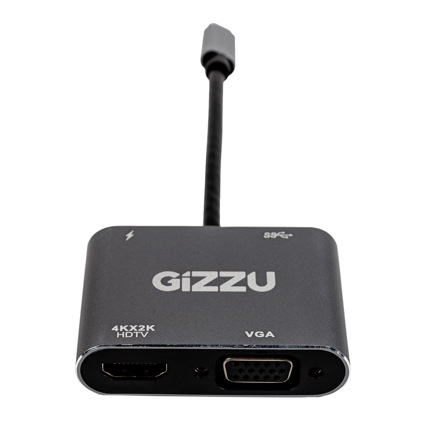 Gizzu 4-in-1 Type-C to HDMI/VGA/USB3.0 Hub - Guards On Duty Shop & Security Guards