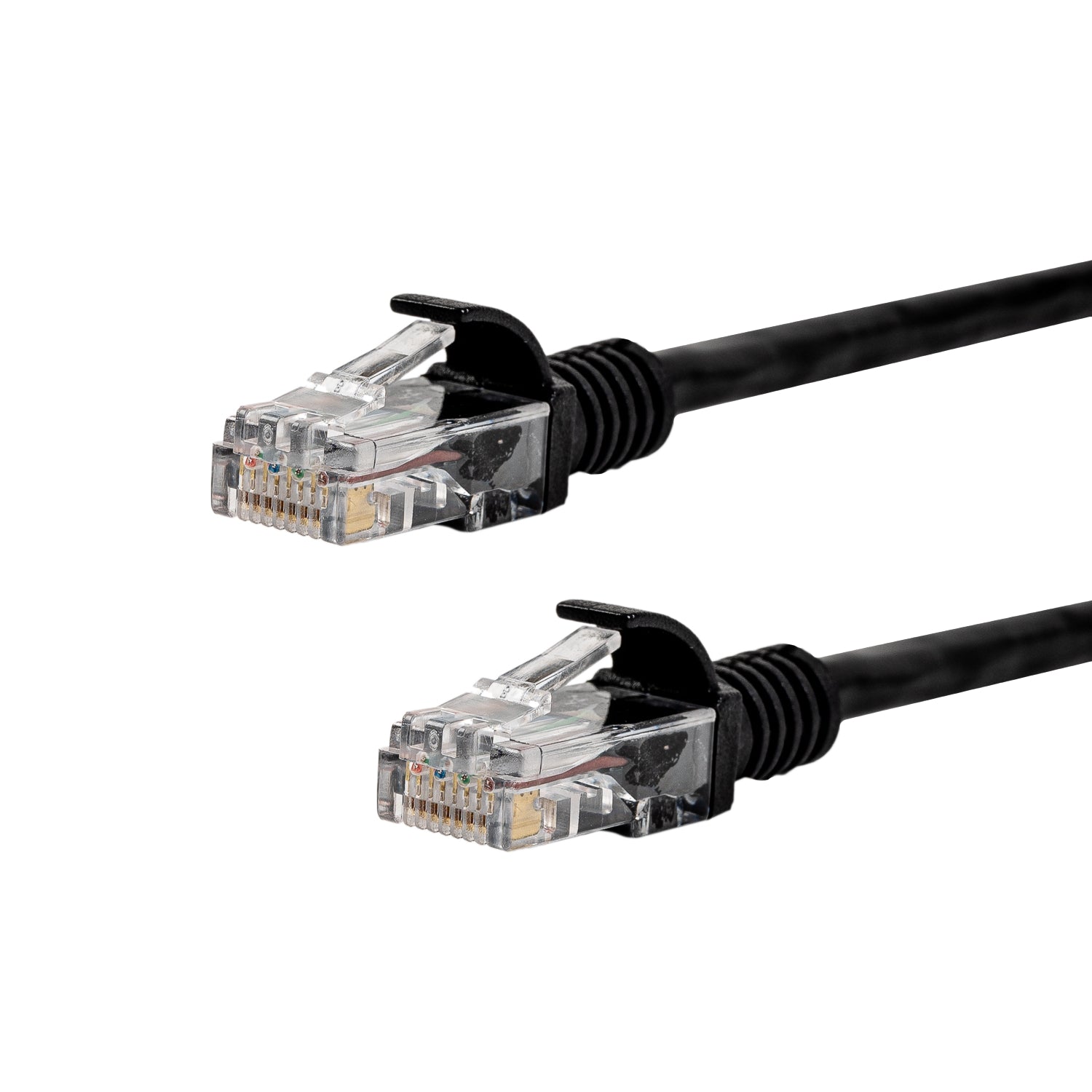 Gizzu Cat6 UTP Fly Lead Ethernet Network Cable 20cm - Black - Guards On Duty Shop & Security Guards