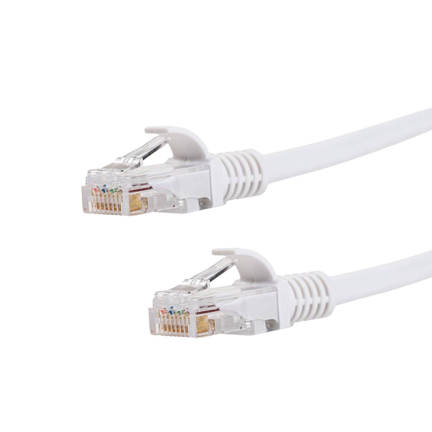 Gizzu Cat6 UTP Fly Lead Ethernet Network Cable 20cm - White - Guards On Duty Shop & Security Guards